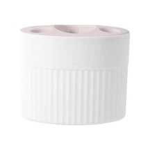 Pazly Ve Tutucusu Suntek Macunu Fırçası Diş Bölmeli Beyaz Aile 5 Tt Beyaz