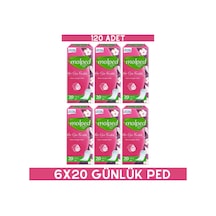 Molped Her Gün Ferahlık Günlük Ped İnce 6 x 20’li