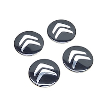 Citroen Alüminyum Jant Göbeği Yapıştırma 55Mm 4 Adet
