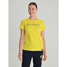 Fenerium Kadın Trend Fenerbahçe Tshırt Sarı