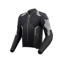 Rebelhorn Jax 75064 Yazlık Fileli Motosiklet Montu Gri - Siyah