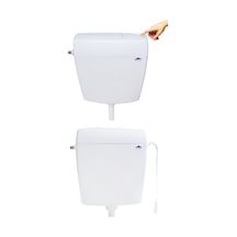 Gama Klozet Üstü Basmalı Plastik Rezervuar 1 Adet Beyaz