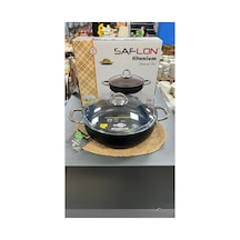 Safinox 30 Cm Karnıyarık Titanyum Tencere Siyah - 673011915 Siyah