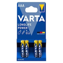 Varta 4903 Longlife Power Alkalin Aaa İnce Kalem Pil 4'lü-2 Paket