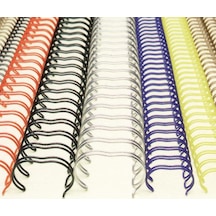 Mapiwire Spiral Tel 3:1 Aralık 75-90 Yp 50 Li 1/2 Beyaz 210 06 00 Çok Renkli