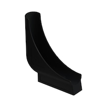 Cateksss 32x50 Mm V Takoz Sıra Pabucu Akp Siyah - 32 Li Paket