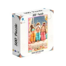 500 Parça Pijama Partisi Temalı Puzzle Standart