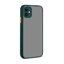 İphone 12 Kılıf Montreal Silikon Kapak - Yeşil