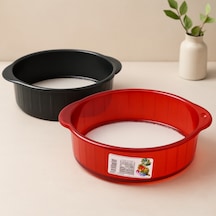 Büyük Maxi Plastik Un Eleği - 12'li Paket Çok Renkli