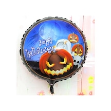Mey İthalat Happy Halloween Balkabağı Folyo Balon 18 İnç "