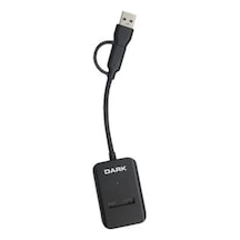 Dark Usb-a + Usb-c 10- M Key M.2 Nvme Ssd Taşınabilir Disk Yerleştirme Adaptörü Dk-ac-dsem3 Kdo