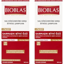 Bioblas Saç Dökülmesine Karşı Sarmaşık Bitki Özü Şampuan 360 Ml 2 Adet