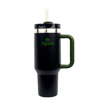 Igloo Stadler Thermo-mug 1.2 Lt Siyah-haki Pipetli Termos Siyah Haki