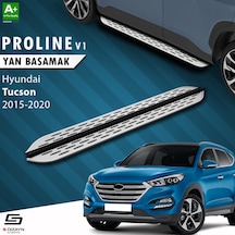 S-dizayn Hyundai Tucson 3 Oem Still Pro V1 Aluminyum Yan Basamak 173 Cm 2015-2020 A+ Kalite