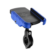 Sones M9 Motosiklet Kablosuz Şarj Cep Telefonu Braketi 15w Hızlı Şarj Cep Telefonu Navigasyon Braketi Mavi