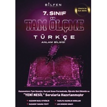 7.Sınıf Türkçe Tam Ölçme- Bilfen Yayınları