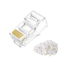 Ayt Rj45 Ethernet Cat5 Cat6 Uç 8p8c Soket 100 Lü İnternet Soketi Jack