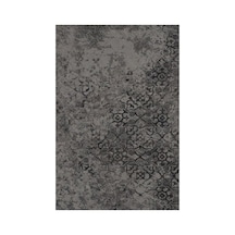 Kartela Halı Vera Halı Kaymaz Taban Makinede Yıkanabilir Halı Antrasit - 200 X 300 Cm
