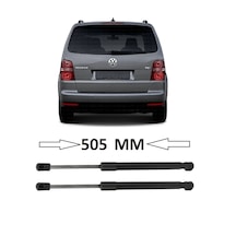 Volkswagen Touran 2006-2010 Uyumlu Sağ + Sol Takım Bagaj Amortisörü 2 Adet 505mm 1t0827550c Bagaj Amortisörü
