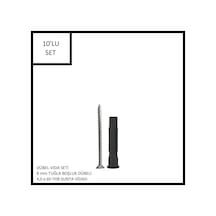 Dübel-vida Seti, Tuğla Boşluk Dübeli 8 Mm, 4,0x60 Yhb Sunta Vidası, 10 Adet