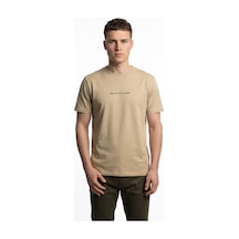 Loft Lf2042968 Erkek Kısa Kol T-shirt Beıge