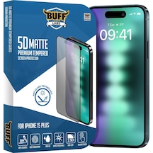 Labs İphone 15 Plus İle Uyumlu 5d Matte Mat Ekran Koruyucu