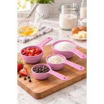 Emilahome Blendy Ölçü Kaşığı Seti 4'lü Set Mor - 868903649 Mor