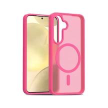 Joko Samsung Galaxy S25 Plus Jota Magsafe Kapak - Rose Pembe