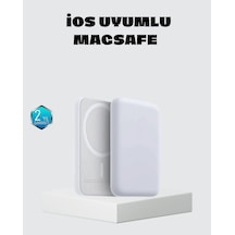 Magsafe 15w Kablosuz Hızlı Şarj, Lightning Girişli Taşınabilir Batarya Çok Renkli 74918101
