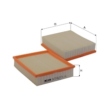 Fil Filtre HP 2050 Transit 6172 024 - 88V 890601 AA Hava Filtresi
