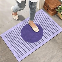 Monnhein Kapı Önü Paspası - Modern Ve Şık Kapı Paspası / Ev, Ofis Ve Dış Mekân Kullanımı İçin Lavender H Çok Renkli