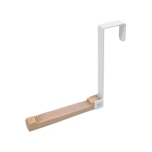 Suntek Üzerinde Katlanabilir Portatif Kapı Kancası Beyaz Çok Renkli