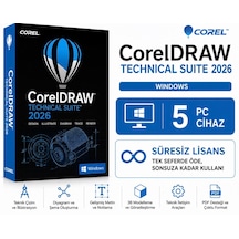Corel Coreldraw Technical Suite 2026 Windows - 5 Pc Süresiz Dijital Kod