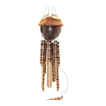 Coconat Kuş Yuvalı Bambu Çan Ürün Ölçüleri 50 Cm