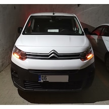 Femex Citröen Berlingo Turuncu Led Gündüz Farı Aydınlatma Ampulu Femex