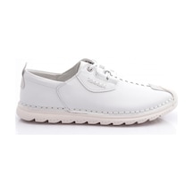 Dgn 9860 Erkek Dikiş Detayli Sneaker Ayakkabi 9860-2505-R3267 Beyaz