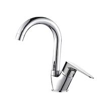 Creavit Vega Kuğu Lavabo Bataryası Krom Krom Creavit Vega Kuğu Lavabo Bataryası Krom Krom