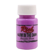 Mor Karanlıkta Parlayan Glow In The Dark Hayalet Boya Diğer