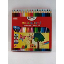 Kuru Boya 24 Renk Çok Renkli