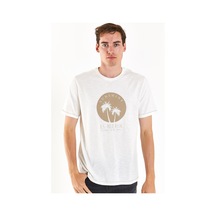 U.s. Polo Assn. Erkek Tişört 50281049-vr019-ekru
