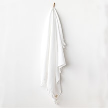 Andywawa Smil All Day Müslin Battaniye 95x85 Cm Ac24514 Beyaz