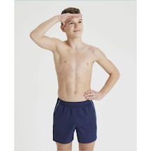Arena Boys' Beach Boxer Solid Erkek Çocuk Yüzücü Mayosu Lacivert