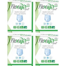 Flexi Life Plus Emici Külot Hasta Bezi Büyük Boy L 4 x 30'Lu 120 Adet