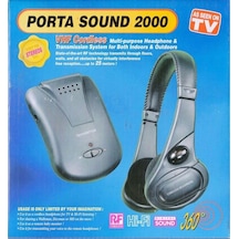 Porta Sound 2000 Kablosuz Kulaklık Ses Dinleme Cihazı