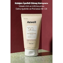 Axwell Spf50+ Pirinç & Kolajen İçerikli Güneş Kremi 50 Ml