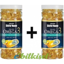 2 Adet - Aksu Vital Shiffa Home Omega 3- 2 X 200 Kapsül - 1000 Mg
