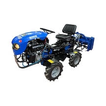 Yavuz Y600SX Pro 188FE 12 HP Dizel Marşlı 4x4 Mini Traktör