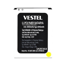 Vestel Uyumlu Venüs V3 5580 A Kalite Pil Batarya Gns26138469