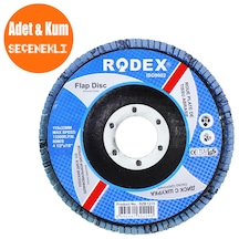 Rodex Ahşap Flap Disk Zımpara 40-60-80-120 Kum 115 Mm 1-50 Adet (495765769)