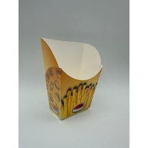 Baskılı Patates Kutusu 13x8,5x5,5cm 100 Adet